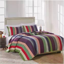 Greenland Home Fashions Marley Quilts Multicolor (228.6x228.6)