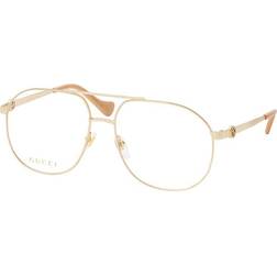 Gucci GG 1091O 002, including lenses, AVIATOR Glasses, FEMALE