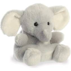 Aurora uppstoppad elefant Palm Palsjunior 13 cm plyschgrå