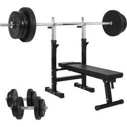 Gorilla Sports Weight Bench 70kg