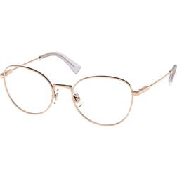 Miu Miu MU 50UV SVF1O1, including lenses, ROUND Glasses, FEMALE