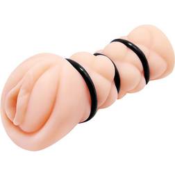 Crazy Bull Michelle Vibrating Vagina Masturbator with Rings