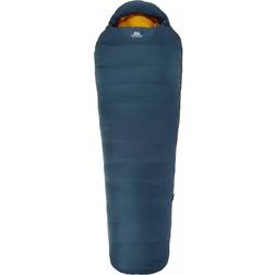 Mountain Equipment Helium 400 Long Majolica Blue Left Zip