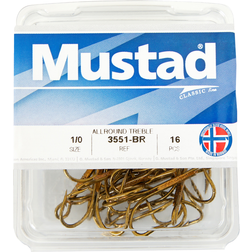 Mustad Trekrok 3551-BR-1, 20-pack