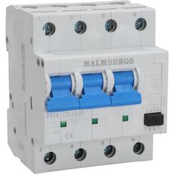 Malmbergs Kombirelæ 20A 30mA 6kA