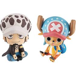 One Piece Look Up PVC Statys Trafalgar Law & Tony Tony Chopper LTD Ver. 11 cm