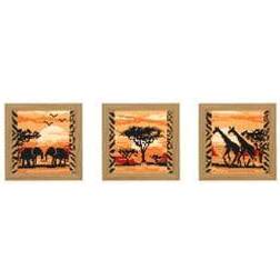 Broderikit Tavlor Afrika 3-pack