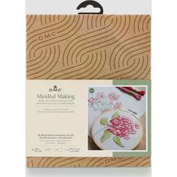 DMC Mindful Making Broderi Kit Rosa Blomst