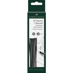 Faber-Castell Pitt Monochrome Kohle 3-6 mm