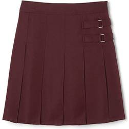 French Toast Youth Two Tab Skort - Burgundy