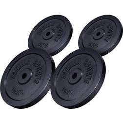 Gorilla Sports Viktskivor IRON 2x10kg 2x5kg