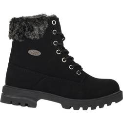 Lugz Empire Hi Fur 6 Inch - Black/Black/Charcoal