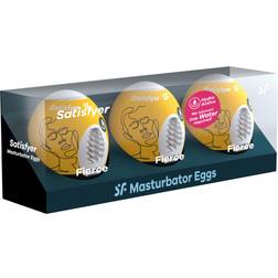 Satisfyer Fierce Masturbator Egg Set 3 Pcs