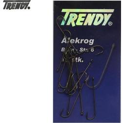 Trendy ålekroge brun 8 18 stk