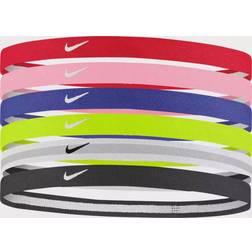 Nike Swoosh Sport 2.0 Headbands 6-pack Kids - University Red/Royal Game/Volt