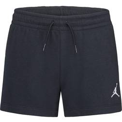 NIKE Jordan Girl's French Terry Shorts - Black