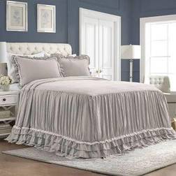 Lush Decor Ella Bedspread Grey (203.2x152.4cm)