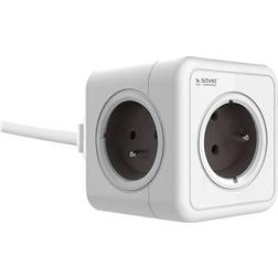 Savio PC-03 stikdåse powercube 3680 Watt