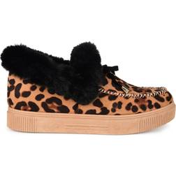 Journee Collection Midnight W - Leopard