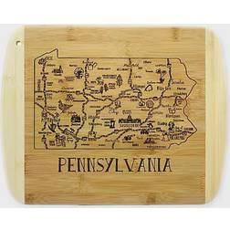 Totally Bamboo Pennsylvania Slice of Life Chopping Board 27.94cm