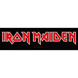Iron Maiden Logo Unisex Rød Hvid