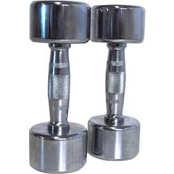 Fitnord Chrome dumbbells (pair) 3 kg