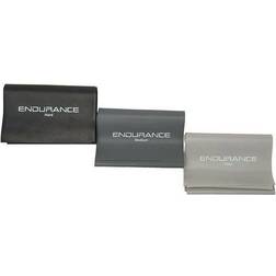 Endurance Latex strap 3 pcs set Grey, Unisex, Equipo, equipo de entrenamiento, Fitness, Gris, ONESIZE