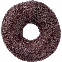 Comair Hår donut rund, brun 8 cm 15 gr (U)
