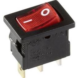 InterBär Vippekontakt 3631-813.22 250 V 10 A 1 x Off/On Klikkende 1 stk