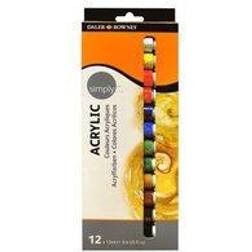 Daler Rowney Acrylfarbe Set 12 Farben