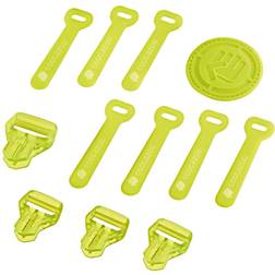 Coocazoo A set of exchangeable elements Special, Translucent Yellow for backpacks with MatchPatch system