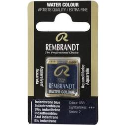 Rembrandt akvarelfarve half pan – Indianthrene Blue 585