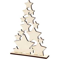 Creativ Company Christmas Tree, H: 29,8 cm, depth 4 cm, W: 21,5 cm, 1 pc