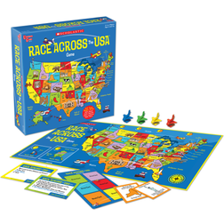 University Games Scholastic Race Across the USA Game