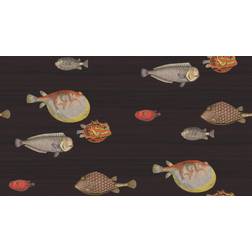 Cole & Son Acquario Charcoal