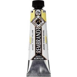 Rembrandt akrylfarve 40 ml Nickel Titanium Yellow 274