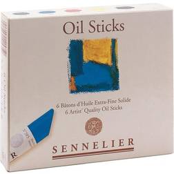 Sennelier Medium Oil Stick Set 6-Colors