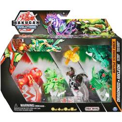 Spin Master Bakugan Evolutions Dragonoid & Sluggler Battle Strike Pack