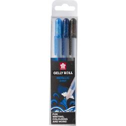 Sakura Gelly Roll Metallic Ocean 3-pack