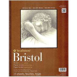 Strathmore 400 Series Bristol Pads 11 in. x 14 in. smooth 15 sheets