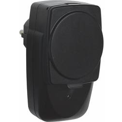 Malmbergs Extra Fjernbetjent tænd/sluk schuko stikkontakt modul IP44 udendørs, bruges sammen med 9917002