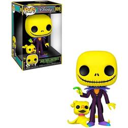 The Nightmare Before Christmas Jack with Zero Blacklight 10-Inch Pop! Vinyl Figure