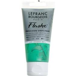 Lefranc & Bourgeois "FLASHE ACRYLIC 80ML TUBE VERONESE GREEN HUE"