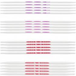 Prym 194000 Strumpfstricknadel Set 2,5-4 mm Kunststoff Weiß