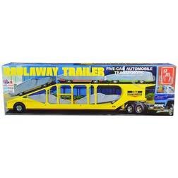 Amt 1193 5 Car Haulaway Trailer Plastic Model Kit