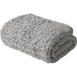 Madison Park Chenille Blankets Gray (152.4x127)