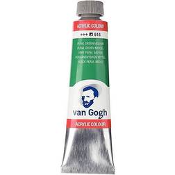 Van Gogh akrylfarve 40 ml Permanent Green Medium 614