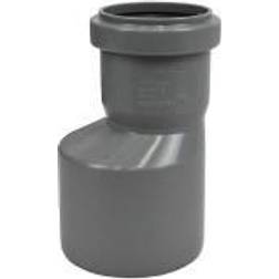 Wavin Ht-Pp (Amax Pro) Ø40 mm X 32 mm grå excentrisk Reduktionsrør