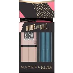 Maybelline Kiss And Tell Nude But Nice Duo Set Lipstick Smoky Rose, Nail Love Sweater