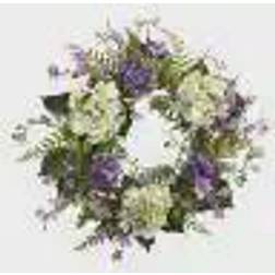 Nearly Natural Artificial Hydrangea Berry Wreath